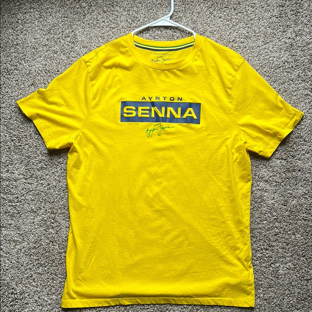 Ayrton Senna Licensed Tee